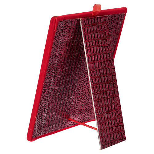 Modern Holy Door Basilica S Paolo in alloy 17x9 cm in velvet box 6