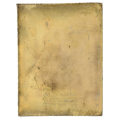 Riproduzione in lega Porta Santa bizantina Basilica San Paolo 17x21 cm 6