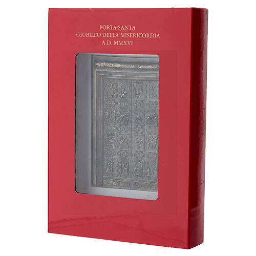 Porte Sainte Basilique Saint-Pierre en alliage avec boîte 13x8 cm 4