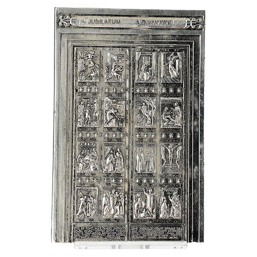 Porta Santa Basilica San Pietro in lega con scatola 13x8 cm 1