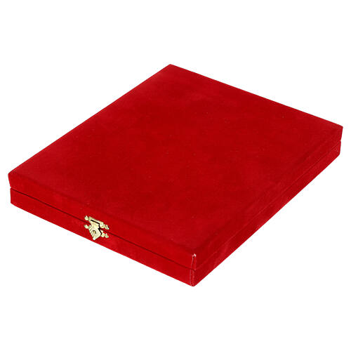Porte Sainte Basilique Saint-Pierre en alliage avec coffret 13x8 cm 5