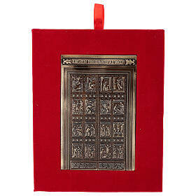 Saint Peter's Basilica Holy Door in alloy with box 13x8 cm