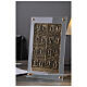 Holy Door of St. Peter's Basilica, metal on plexiglass, 16x10x3 in s1