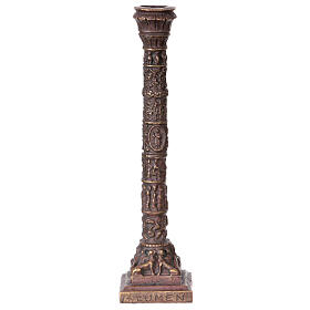 Bronze column, 8 in