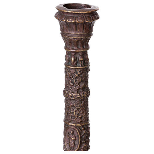 Bronze column, 8 in 2