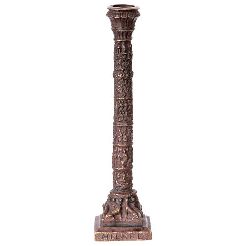 Bronze column, 8 in 4