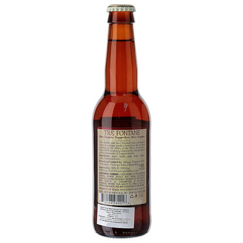 Trappist beer, Tre Fontane Monastery 33cl 5