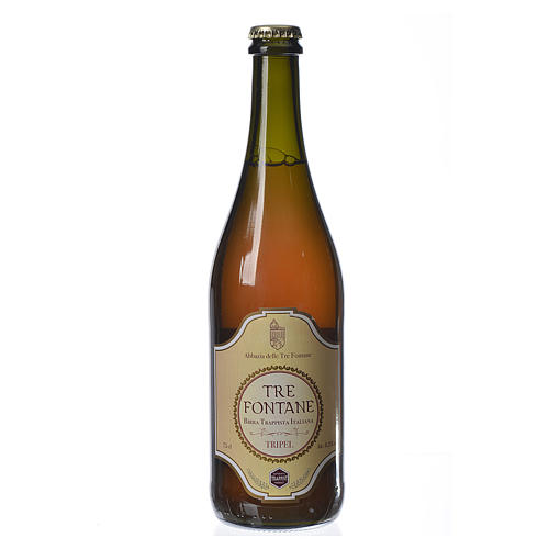 Trappist Monk beer, Tre Fontane Monastery 75cl 1