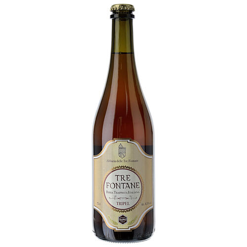 Cerveza Trappista de los Monjes de 'Tre Fontane' 75 cl 1