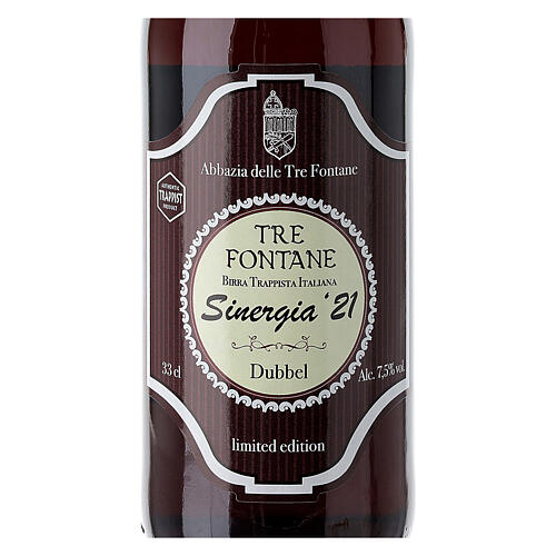 Cerveza Tre Fontane Sinergia 21 dubbel 33 cl 2