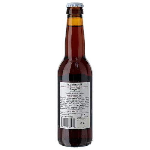 Cerveza Tre Fontane Sinergia 21 dubbel 33 cl 4