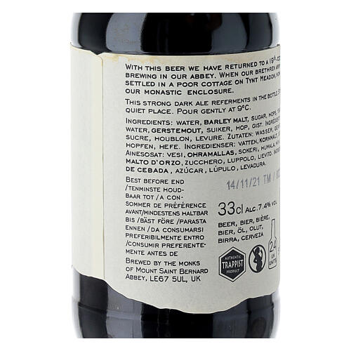 Bière brune Tynt Meadow Trappistes Anglais 33 cl 5