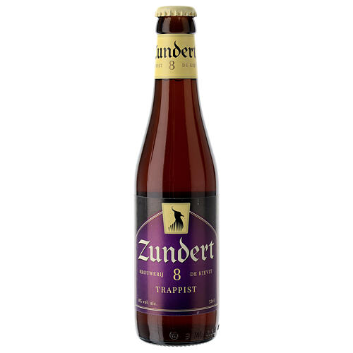 Bière Zundert 8 ambrée haute fermentation 33 cl 1