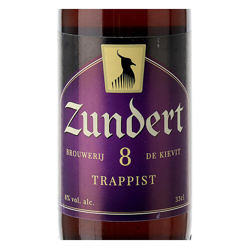 Cerveja Zundert 8 âmbar Trapista alta fermentação 33 cl 3