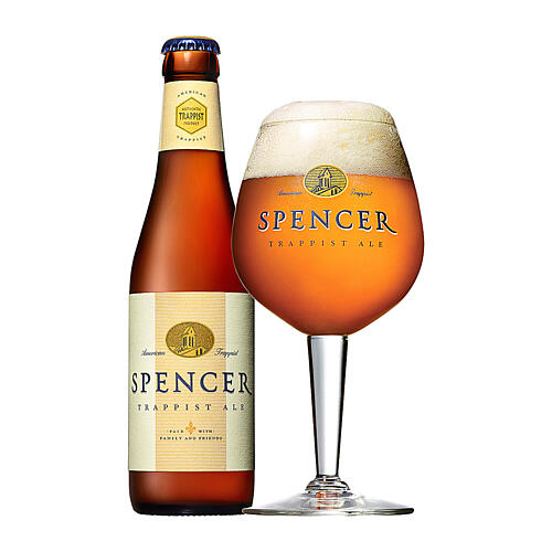 Birra Trappist Ale Spencer dorata 33 cl 2