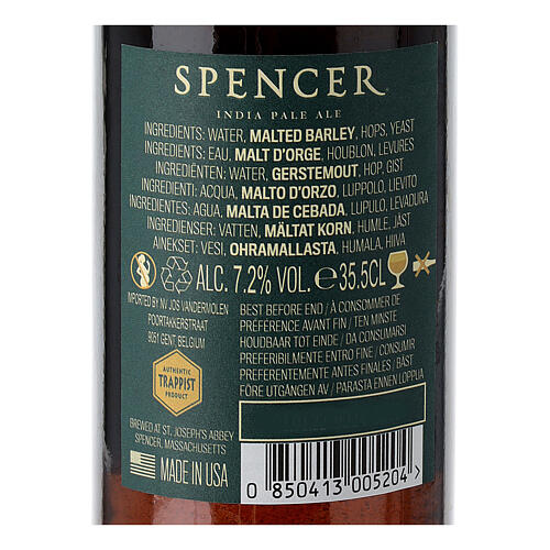Bière Spencer India Pale Ale 33 cl 5