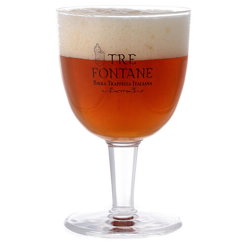 Tre Fontane Trappist beer chalice 0.25 l 2