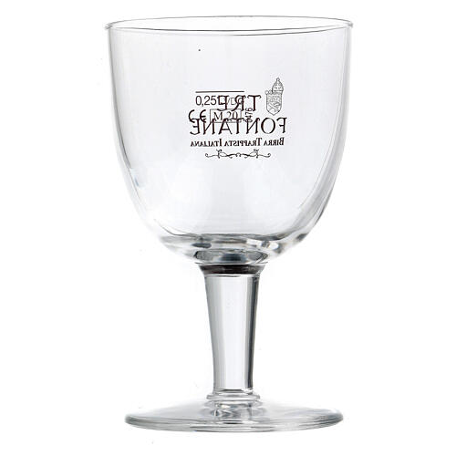Tre Fontane Trappist beer chalice 0.25 l 3