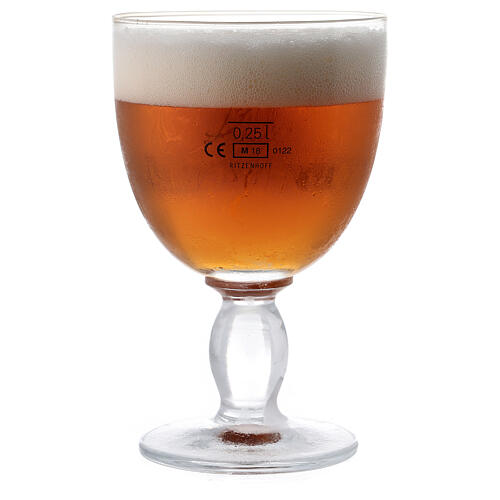 Glass of Engelszell Austrian Trappist Beer 0.25 l 3