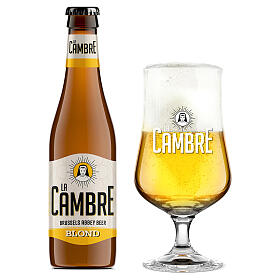 Abbey beer La Cambre BLOND 33 cl