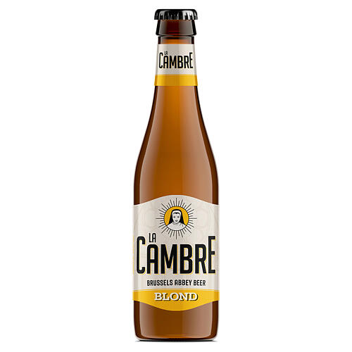 Piwo trapistów, La Cambre BLOND, 33 cl 1