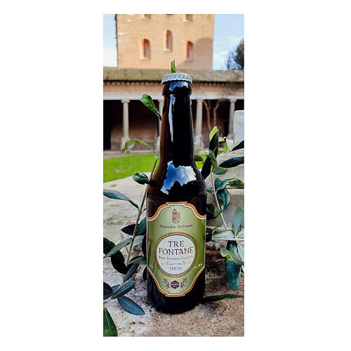 Bière trappiste Moines Abbaye Tre Fontane Tertia 33cl 2