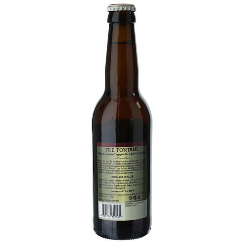 Bière trappiste Moines Abbaye Tre Fontane Tertia 33cl 4