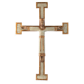 Crucifix en pierre, Chist, roi en blanc, croix blanche