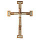 Crucifix en pierre, Chist, roi en blanc, croix blanche s1