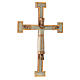 Crucifix en pierre, Chist, roi en blanc, croix blanche s3