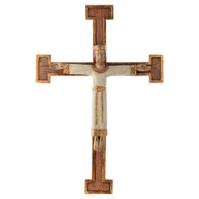 Cristo Sacerdote Rei branco cruz castanho