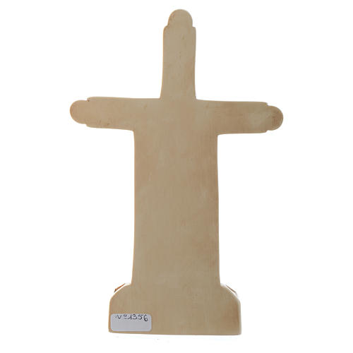 Crucifix en pierre, ivoirine 4