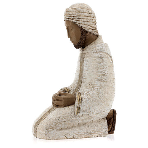 Large nativity set white 10