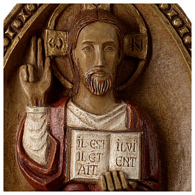 Jezus Pantokrator płaskorzeźba