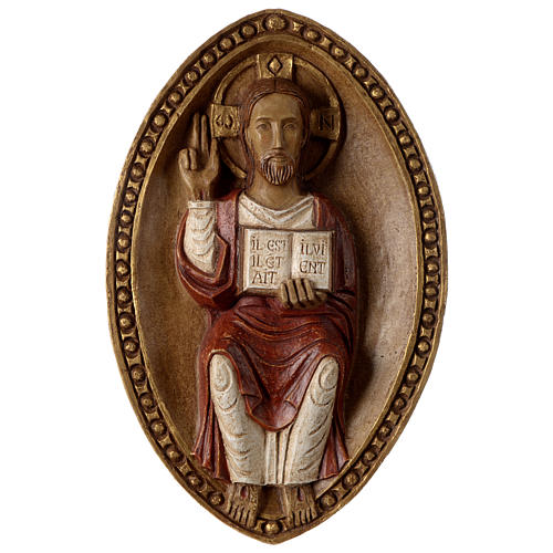 Jezus Pantokrator płaskorzeźba 1