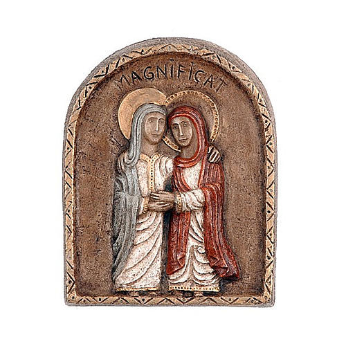 Bas-relief Visitation de la Vierge Marie 1