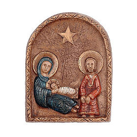 Flachrelief Geburt Jesu