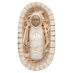 Baby Jesus stone cradle - small creche