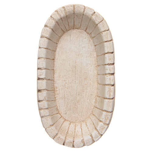 Baby Jesus stone cradle - small creche 5