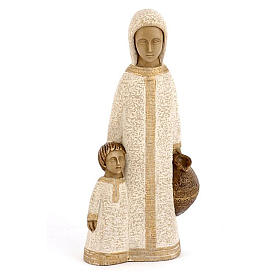 Statue in pietra: Vergine di Nazareth bianca