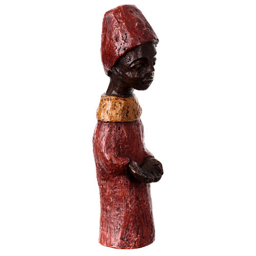 Rey africano pesebre Belén 5