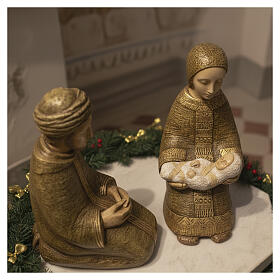 Natività contadina verde Bethléem