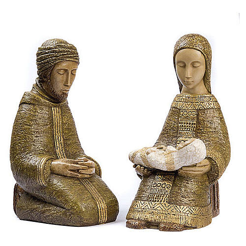 Natività contadina verde Bethléem 1