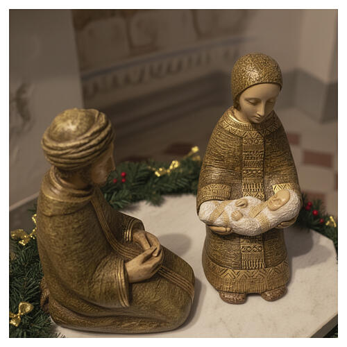 Natività contadina verde Bethléem 2