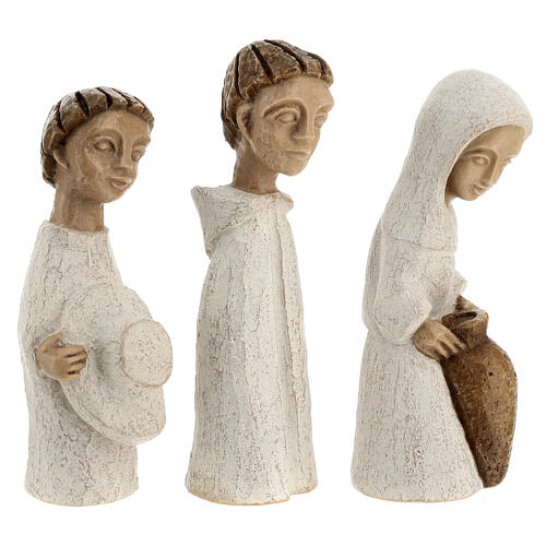 Small creche Bethléem white 7