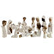 Small creche Bethléem white s1