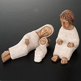 Crèches Monastère de Bethléem: Petite Crèche blanche Bethléem