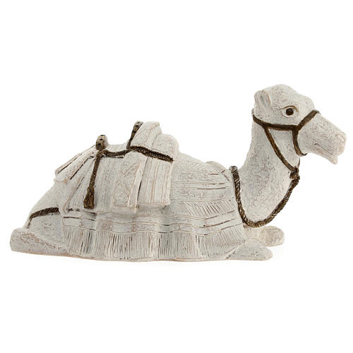 Presepe piccolo bianco Betlheem completo (Petite Crèche) 9