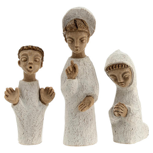 Mała Szopka kompletna biała Bethleem 5