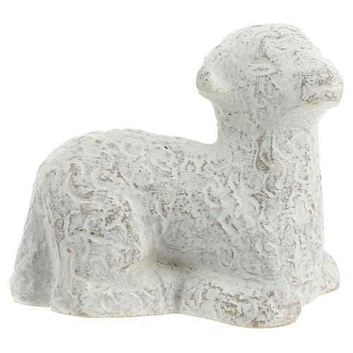 Presépio pequeno branco Belém completo (Petite Crèche) 12